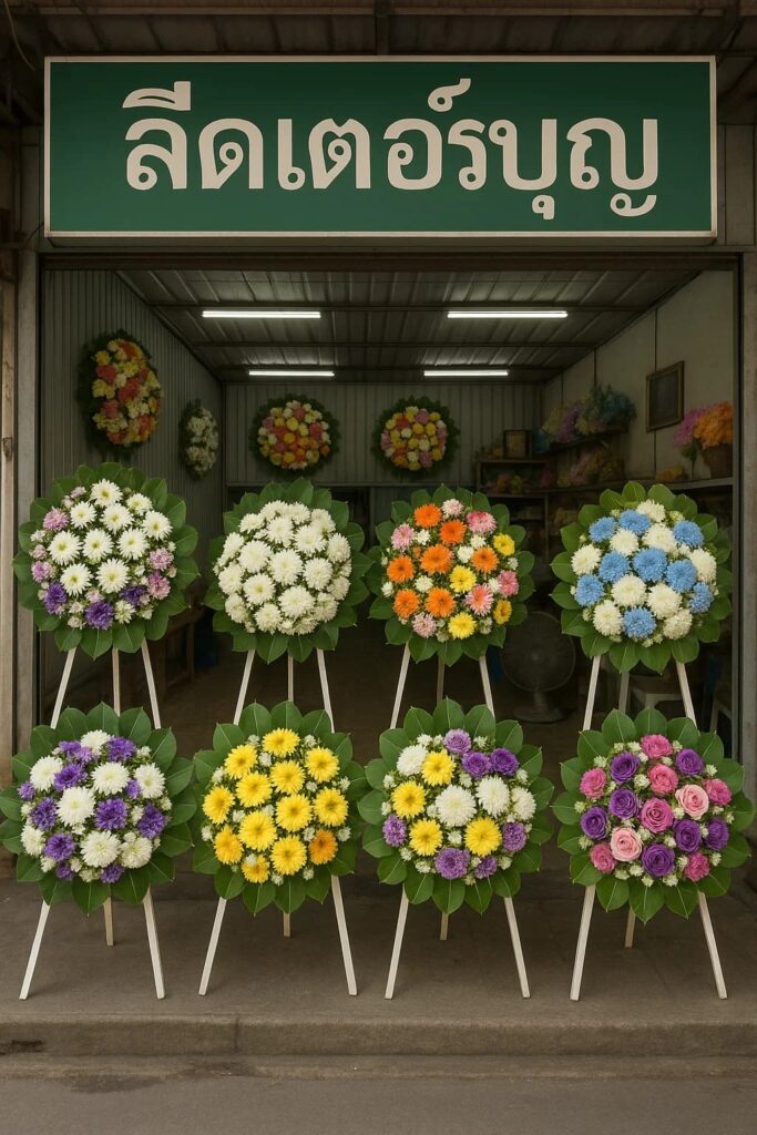 ร้านพวงหรีดใกล้ฉัน