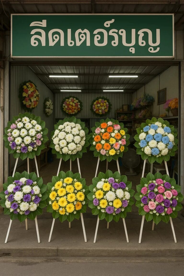 ร้านพวงหรีดใกล้ฉัน