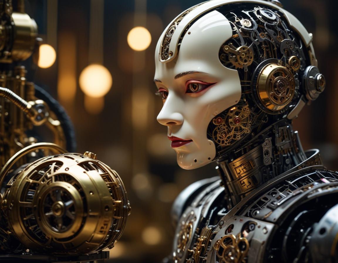 ภาพ ใกล้ชิด แสดง ส่วนประกอบ กลไก อัตโนมัติ ที่ละเอียด พร้อม อธิบาย วิธีการ ทำงาน ของ ออโตมาตอน