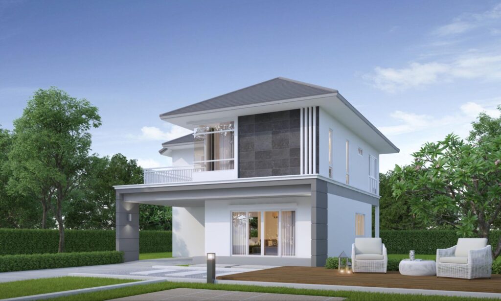 แบบบ้านโมเดิร์น