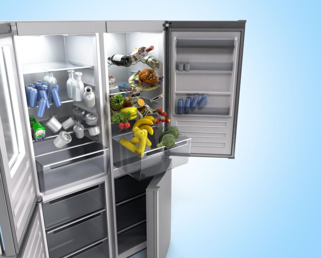 ตู้เย็นสี่ประตู ฟีเจอร์